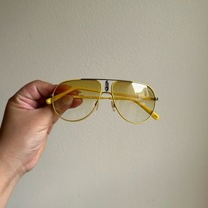 Carrera Sunglasses Aviators in Yellow